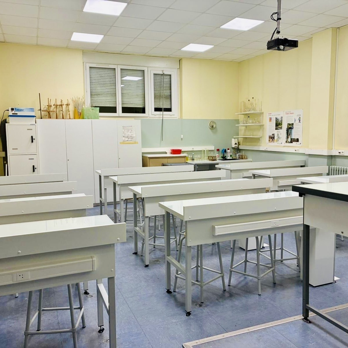 Rénovation des laboratoires