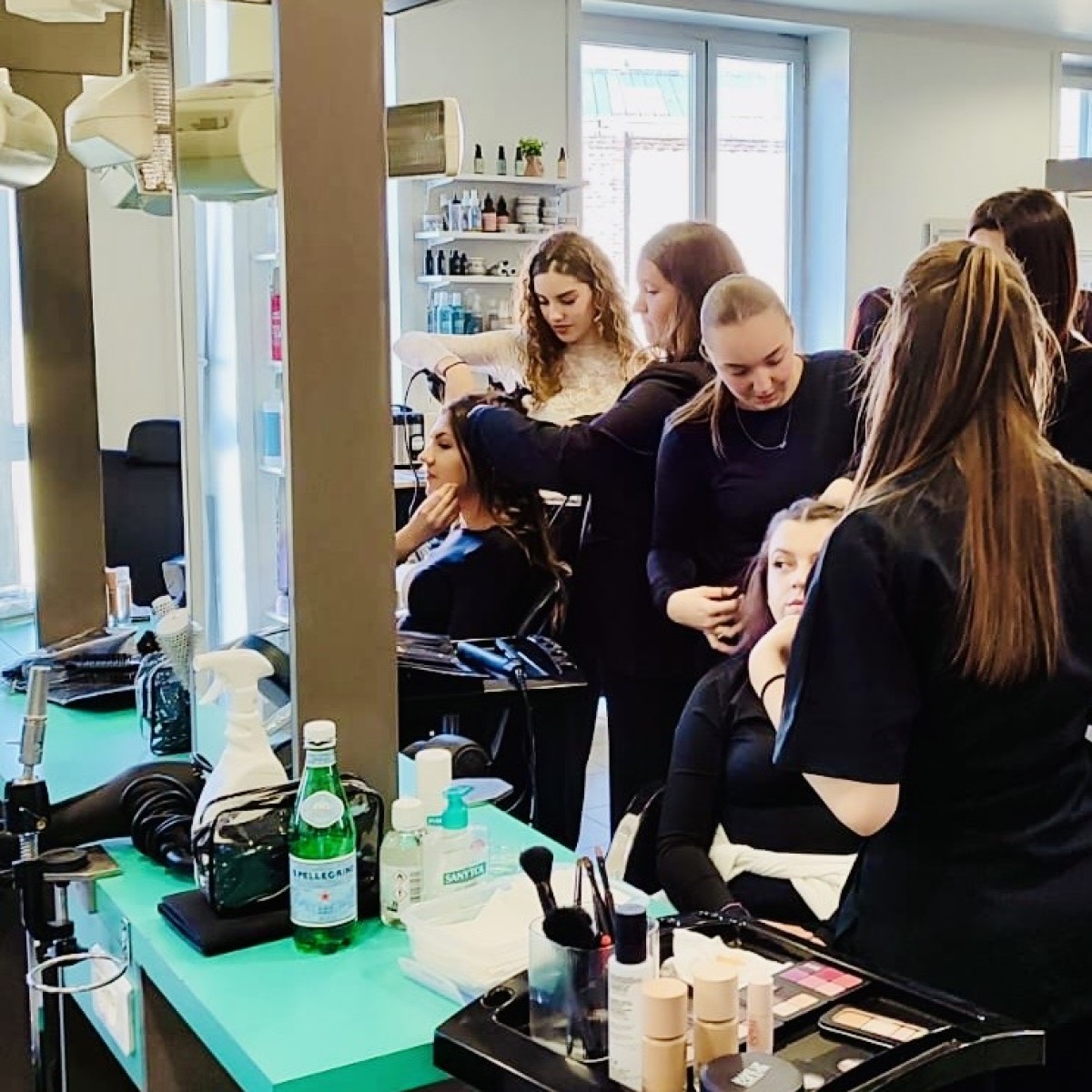 Projet inter-établissement Shooting Coiffure & maquillage