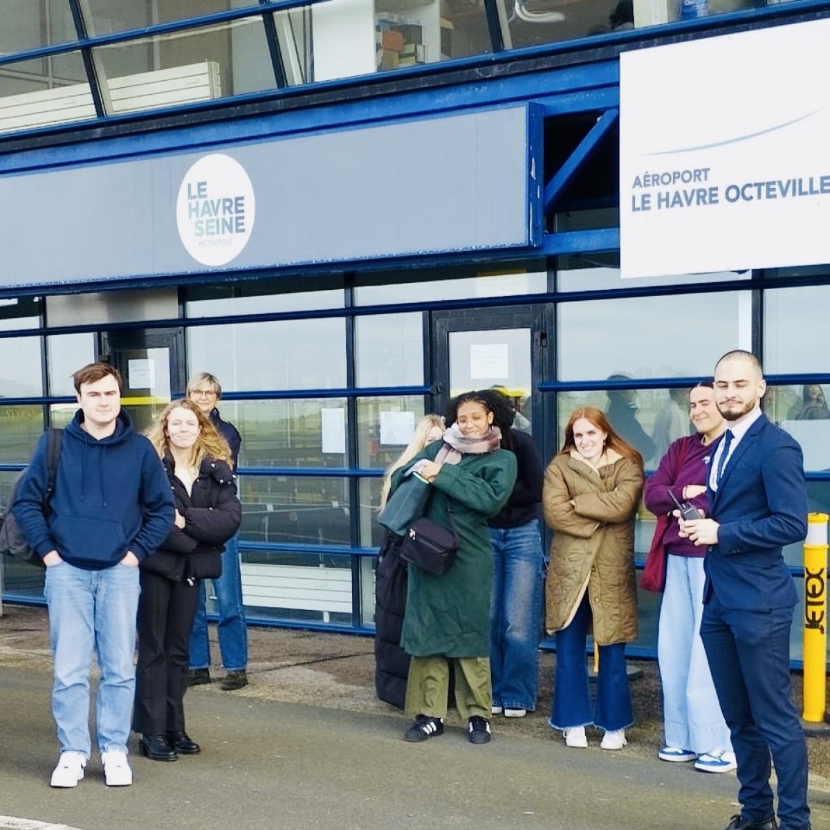 Immersion à l'aéroport du Havre