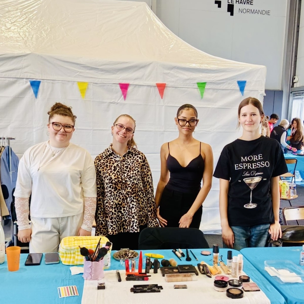 Les BTS MECP maquillent au Festival Kursus
