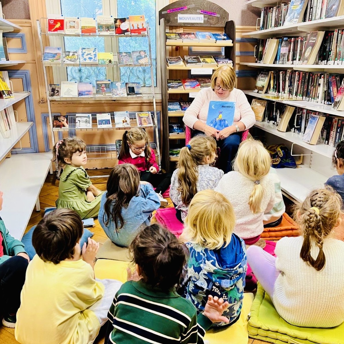 Sortie à la bibliothèque