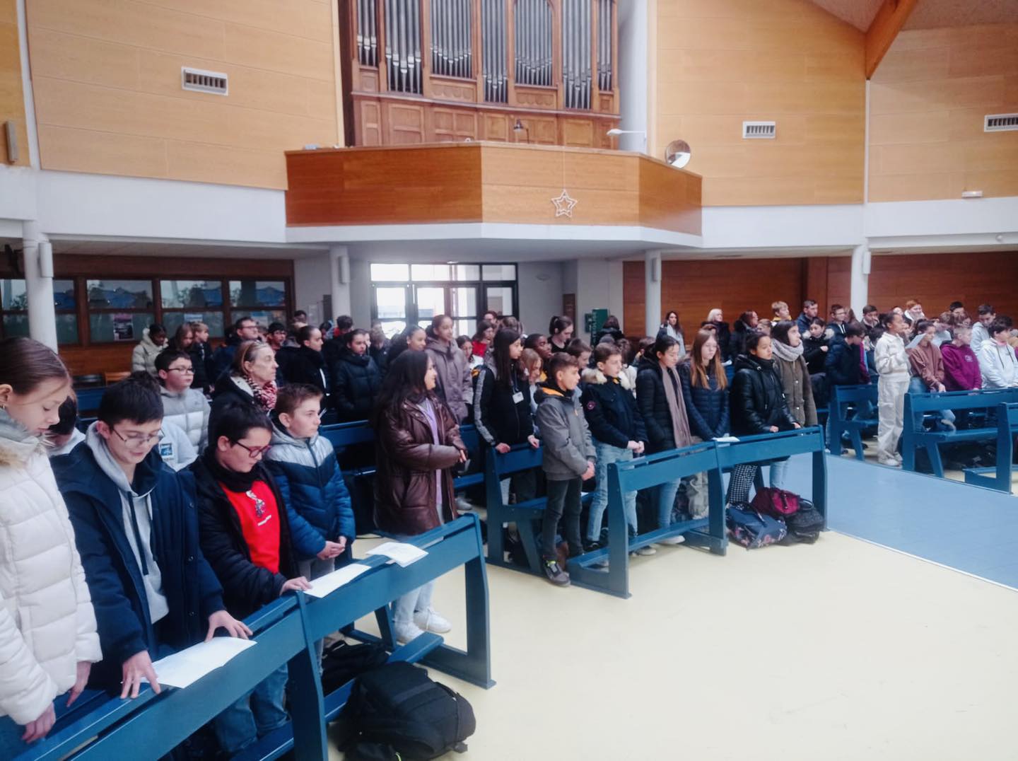 célébration noel collège 2