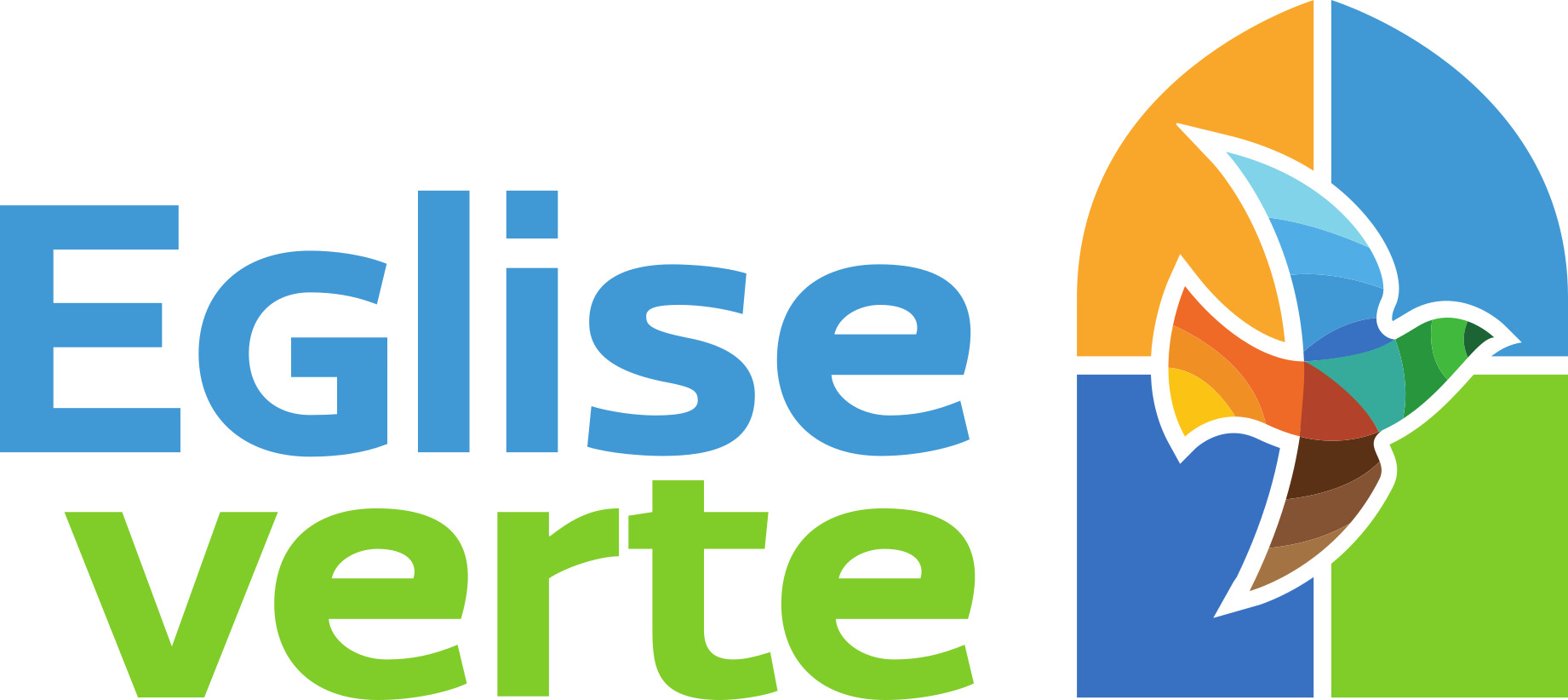 EGLISE VERTE LOGO colombe 1