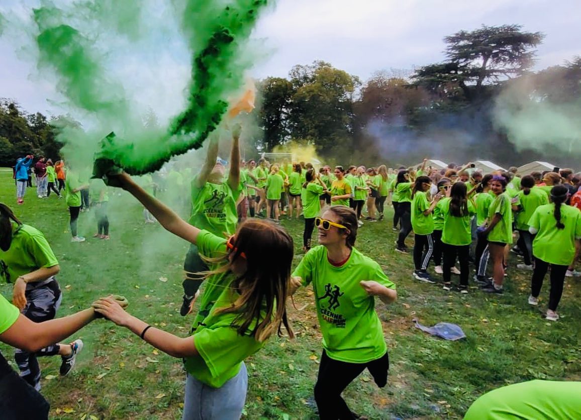 Lycée Polyvalent Color run "La Lycéenne"